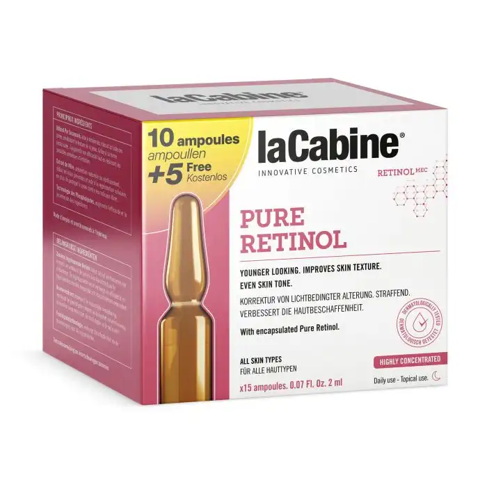 Ampolla Retinol Puro 2 ml - LA CABINE - Comparador de precios