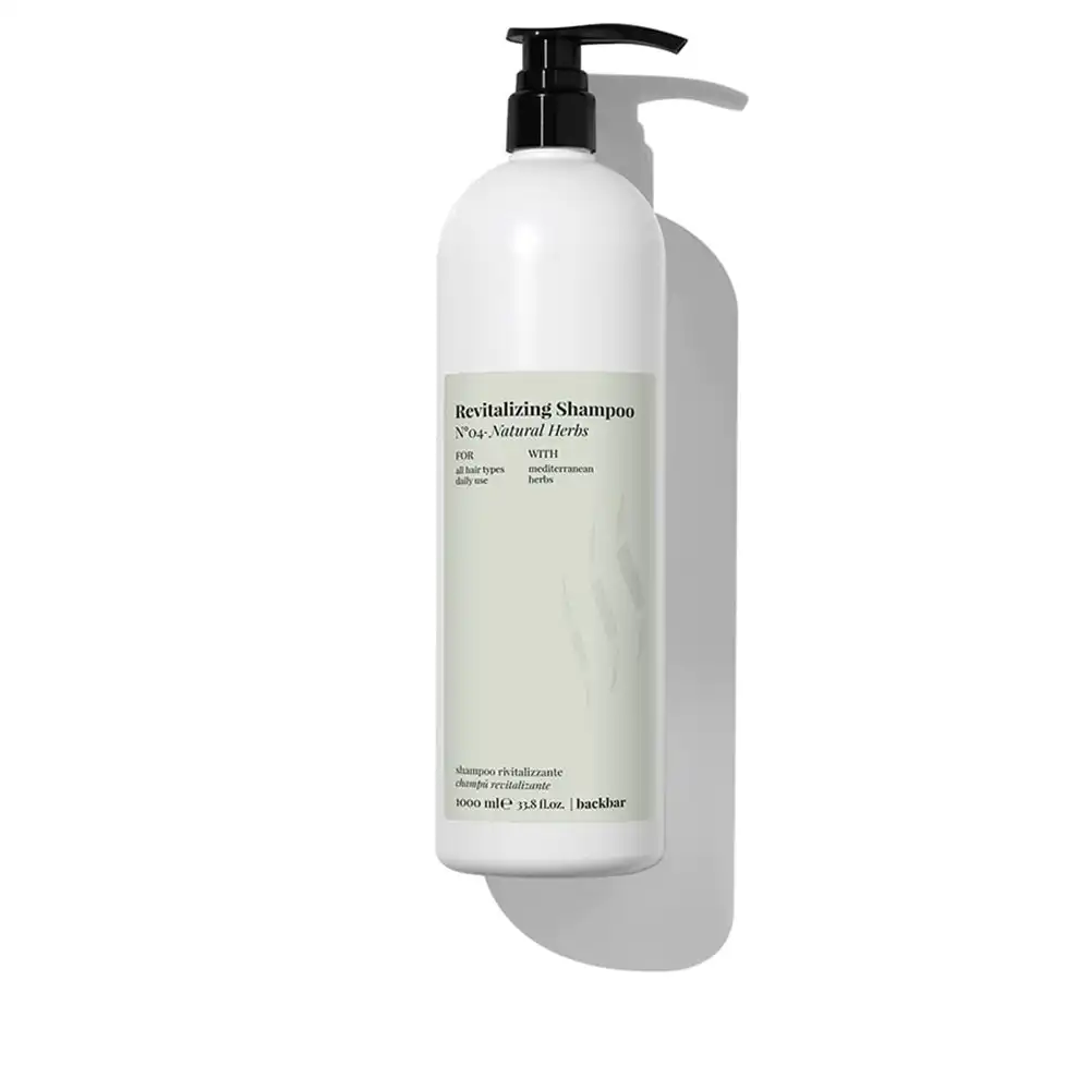 Back Bar revitalizing shampoo nº04-natural herbs 1000 ml - Farmavita - Comparador de precios