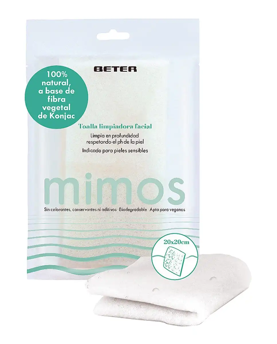 Beter - Toalla Facial De Konjac Mimos - Beter - Comparador de precios