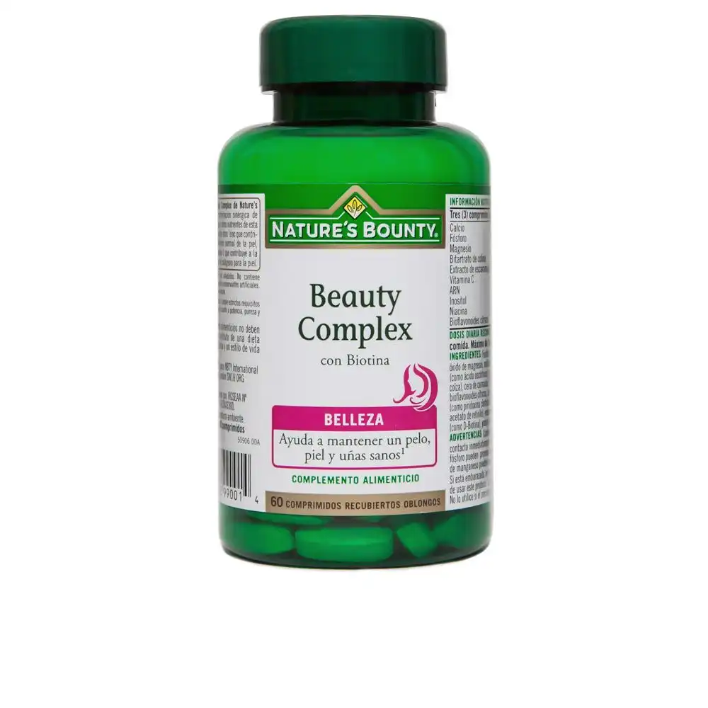 Complejo De Belleza con biotina 60 cápsulas - Natures Bounty - Comparador de precios