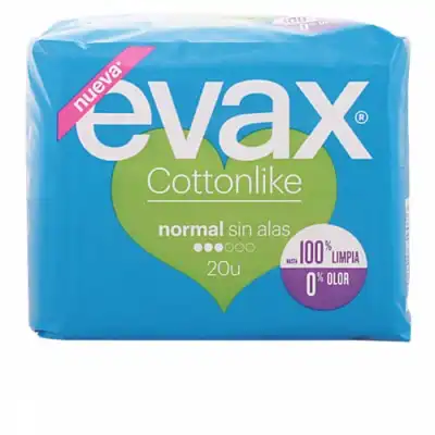 Evax Compresa Cottonlike Normal , 20 un - EVAX - Comparador de precios