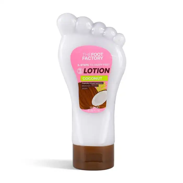 Foot Lotion Coco 180 ml  The Foot Factory - The Foot Factory - Comparador de precios