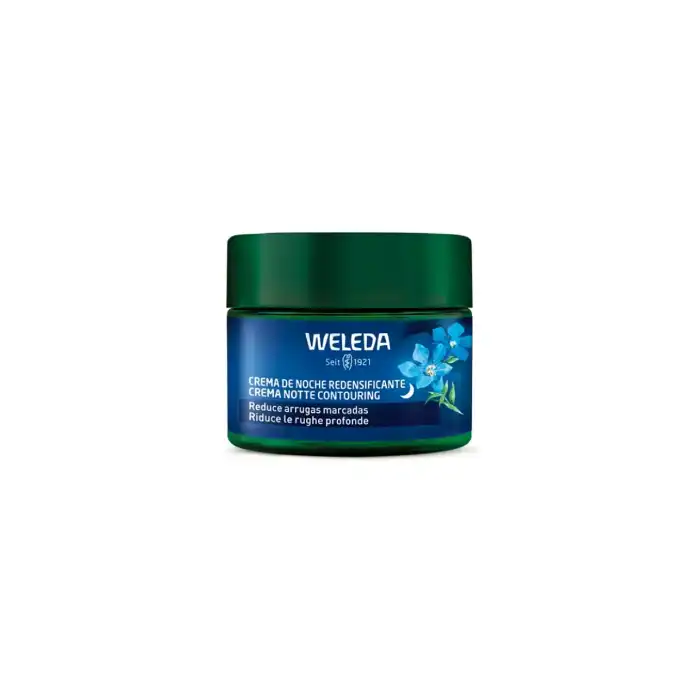 Genciana Azul Crema Noche Redensificante 40 ml - Weleda - Comparador de precios