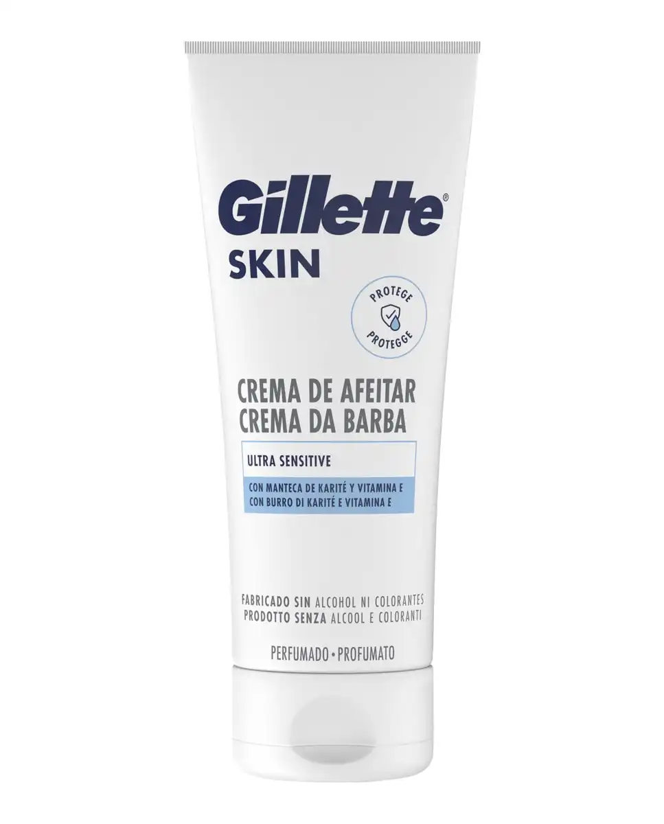Gillette - Crema De Afeitar Para Maquinilla Skin Ultra Sensitive - Gillette - Comparador de precios