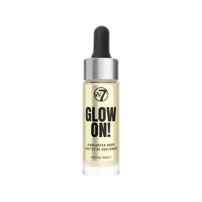 Gotas Iluminadoras Glow On Highlighter Drops 10 ml - W7 - Comparador de precios