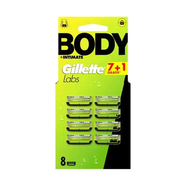 Labs Body Recambio 8UD - Gillette - Comparador de precios