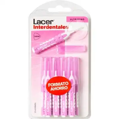 Lacer Lacer Cepillos Interdentales Ultrafinos Rectos , 10 un - lacer - Comparador de precios