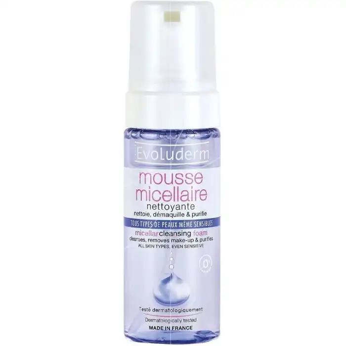 Mousse Micelar Limpiadora Facial 150 ml - Evoluderm - Comparador de precios
