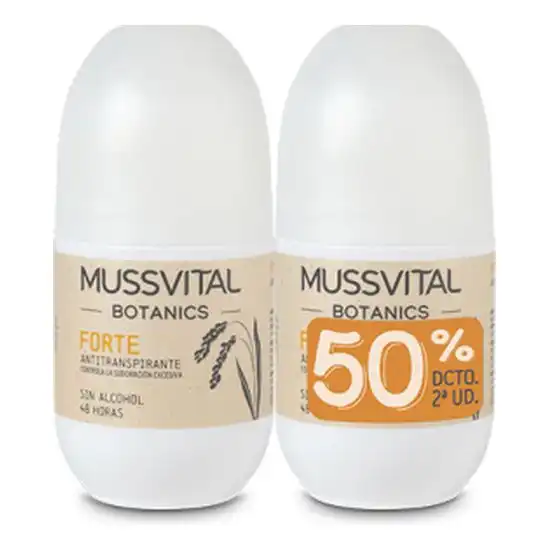 Mussvital Botanics Forte 150 ml Desodorante Roll On - Mussvital - Comparador de precios