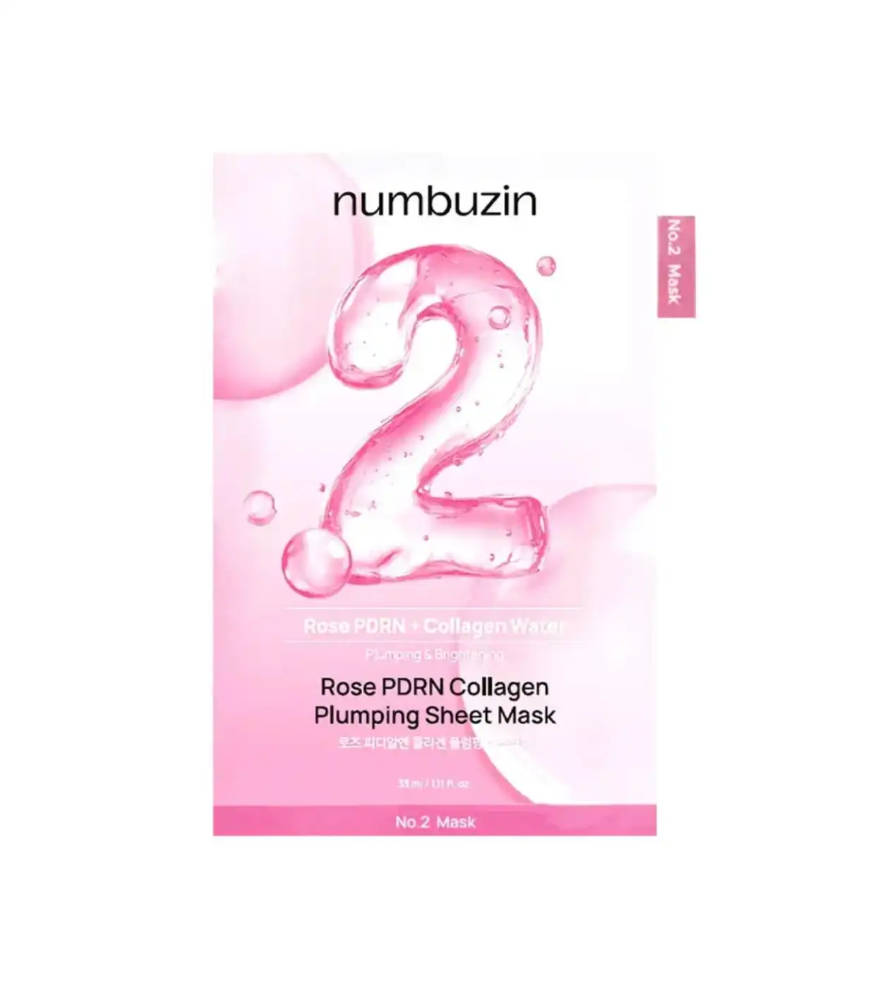 Numbuzin - Mascarilla facial de noche No.2 Rose PDRN Plumping - Numbuzin - Comparador de precios