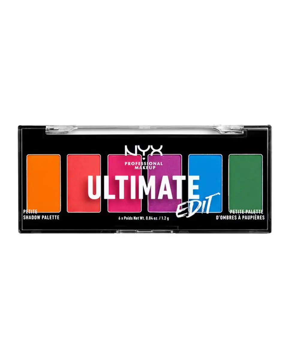 NYX Professional Makeup - Paleta Sombras De Ojos Ultimate Edit Petite Shadow Brights 6 Tonos - NYX Professional Makeup - Comparador de precios