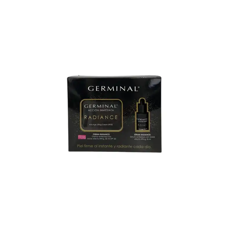 Pack crema radiance 50ml + serum radiance 8ml - Germinal - Comparador de precios