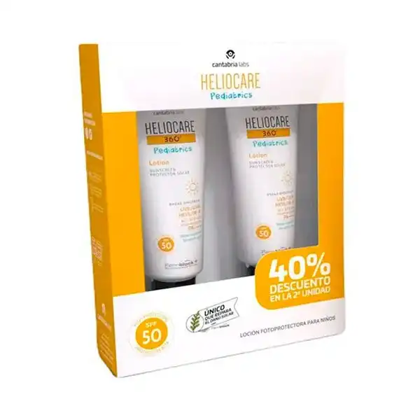 Pack Loción Pediatrics - Heliocare - Comparador de precios
