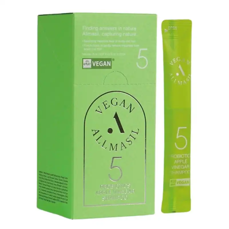 Probiotics Apple Vinegar Shampoo Stick Pouch - 20 x 8 ml - All Masil - All Masil - Comparador de precios