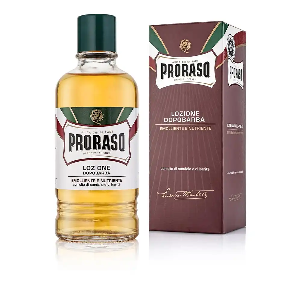 Profesional after shave loción con alcohol sándalo-karite 400 ml - Proraso - Comparador de precios