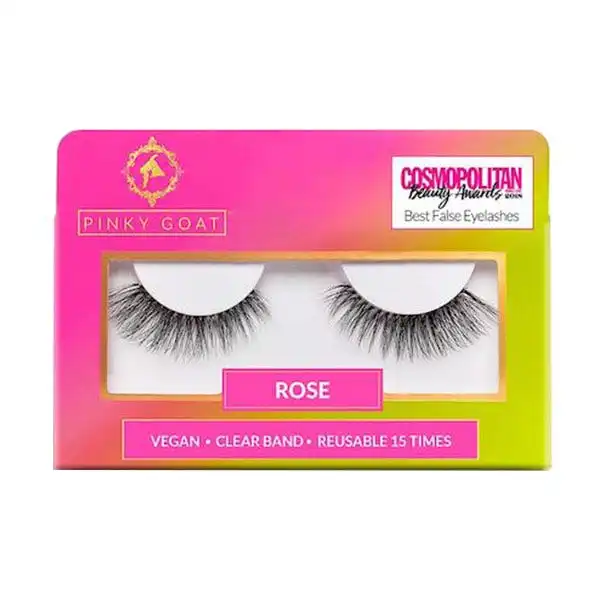 Rose False Eyelashes - Pinky Goat - Comparador de precios