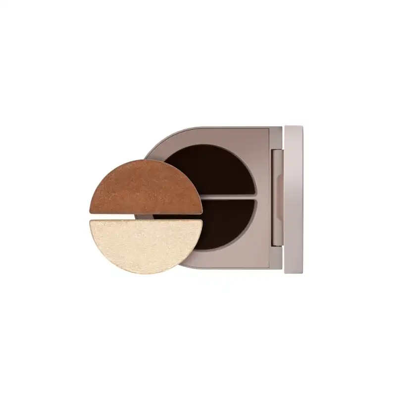 Satin & Shimmer Duet Eyeshadow Satin Cocoa White Gold Shimmer - Rose Inc - Comparador de precios