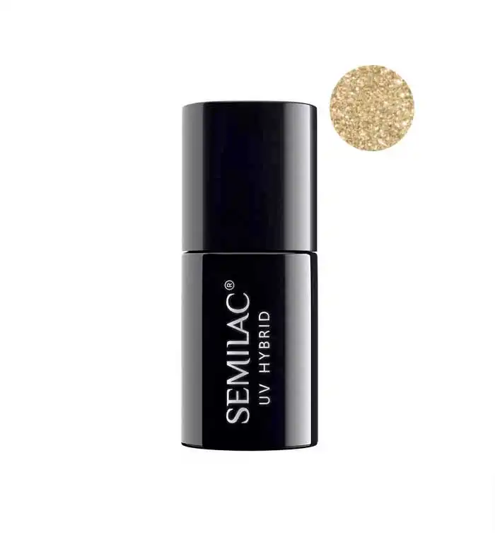 Semilac - Esmalte semipermanente - 037: Gold Disco - SEMILAC - Comparador de precios