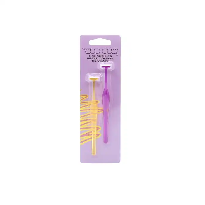 Set 2 Cuchillas Perfiladores Cejas - Woo oow - Comparador de precios
