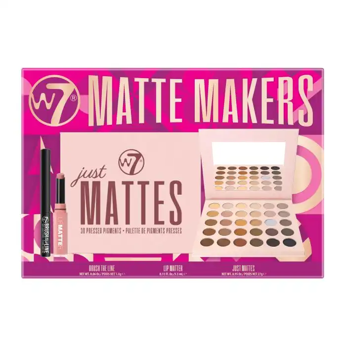 Set de Regalo Matte Makers 3.3 ml - W7 - Comparador de precios