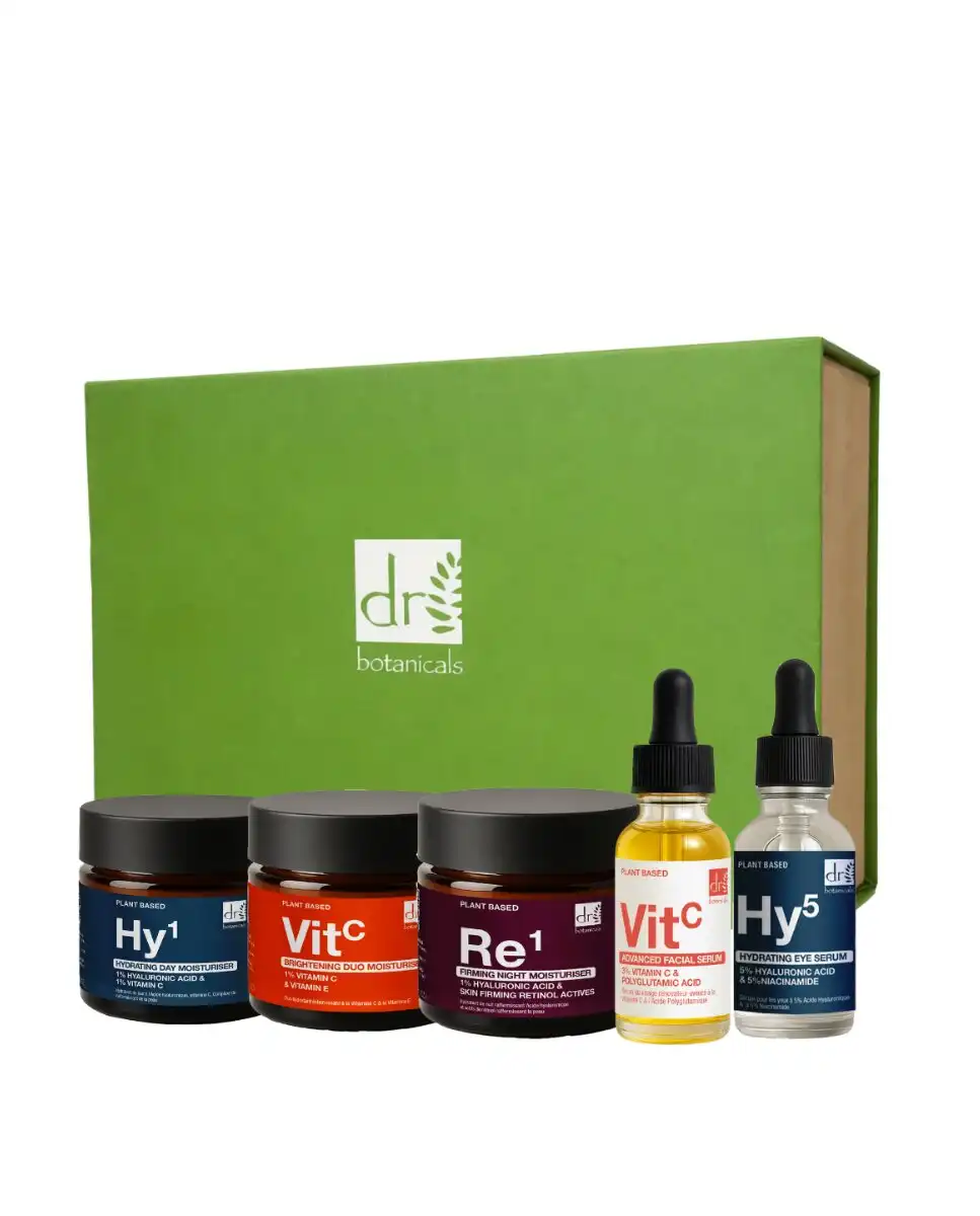 Set de regalo navideño antiedad con vitamina c Dr Botanicals 700 140 ml - Apothecary - Comparador de precios