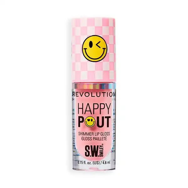 Smiley World Shimmer Lip Gloss Pink Bliss - REVOLUTION - Comparador de precios