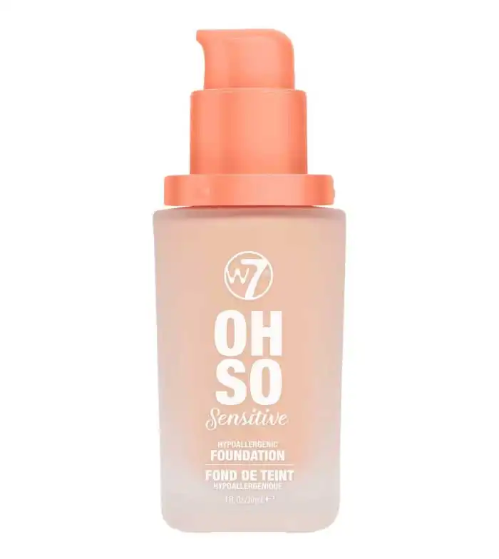 W7 - *Oh So Sensitive* - Base de maquillaje hipoalergénica - Natural Beige - W7 - Comparador de precios