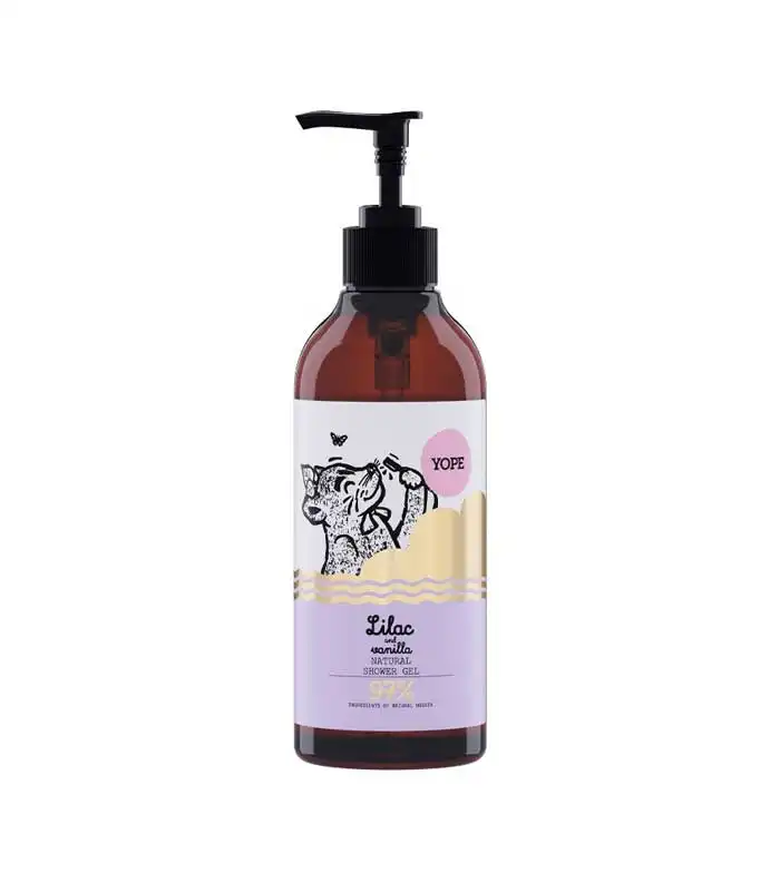 Yope - Gel de ducha natural - Lila y Vainilla - Yope - Comparador de precios