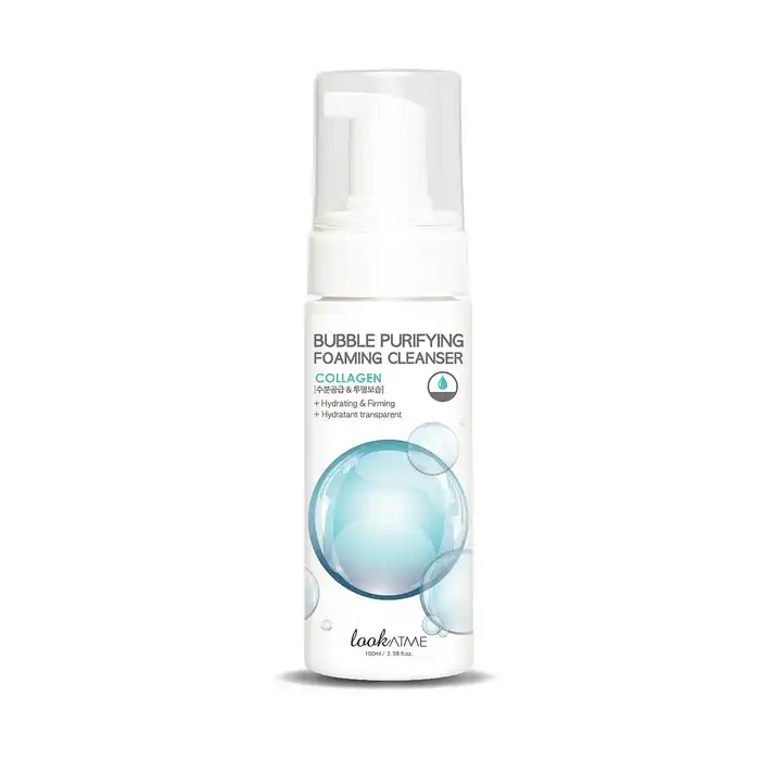 Limpiador Facial Bubble Purifying Foaming Cleanser Collagen 150 ml - Look At Me - Comparador de precios