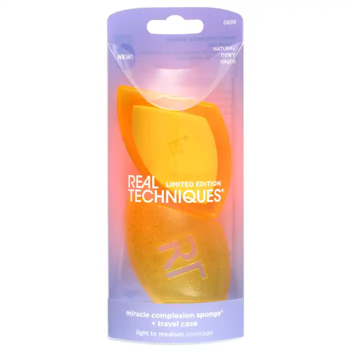 Night Brights Miracle Complexion Esponja Aplicadora con Funda - Real Techniques - Comparador de precios