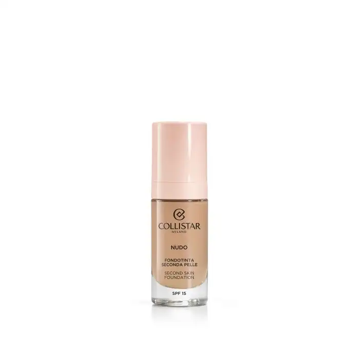 Nudo Fondo de Maquillaje Segunda Piel SPF15 30 ml - Collistar - Comparador de precios