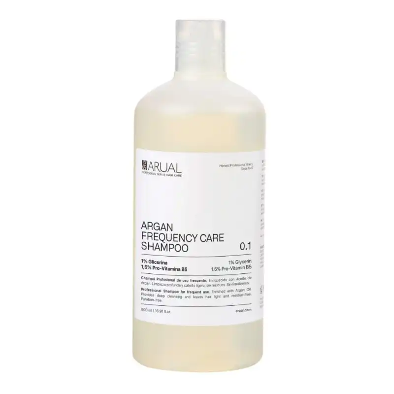 Argan Frequency Care Shampoo - 500 ml - Arual - Arual - Comparador de precios