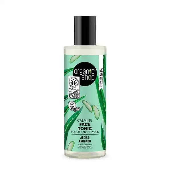 Calming Face Tonic Aloe & Avocado - Organic Shop - Comparador de precios