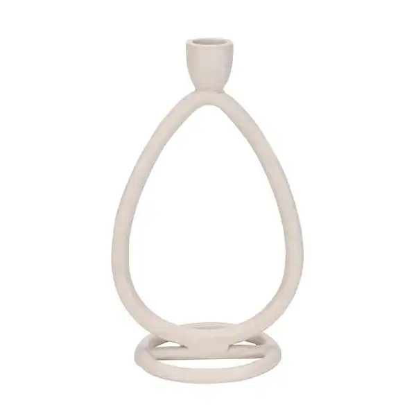 Candle Holder White - Wellkoop - Comparador de precios