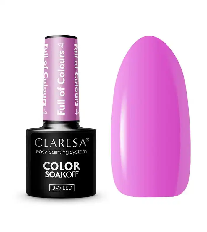 Claresa - *Full of Colours* - Esmalte semipermanente Soak off - 04 - Claresa - Comparador de precios