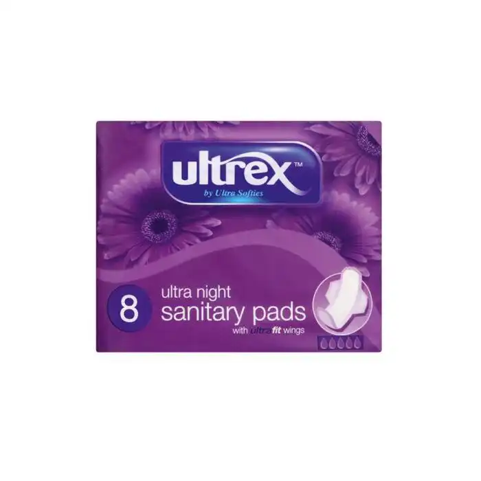 Compresas Ultra Night con Alas  Ultrex - Ultrex - Comparador de precios