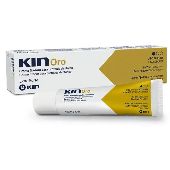 Crema Fijadora para Próstesis Dentales 75 ml - Kin - Comparador de precios