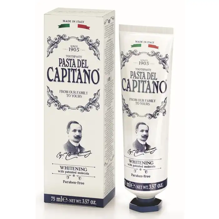 Dentífrico Blanqueante 75 ml - PASTA DEL CAPITANO - Comparador de precios
