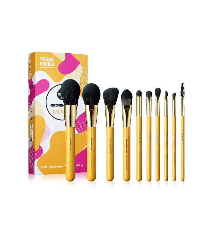 Eigshow - *Into You* - Set de brochas (10 piezas) - Amarillo - Eigshow - Comparador de precios