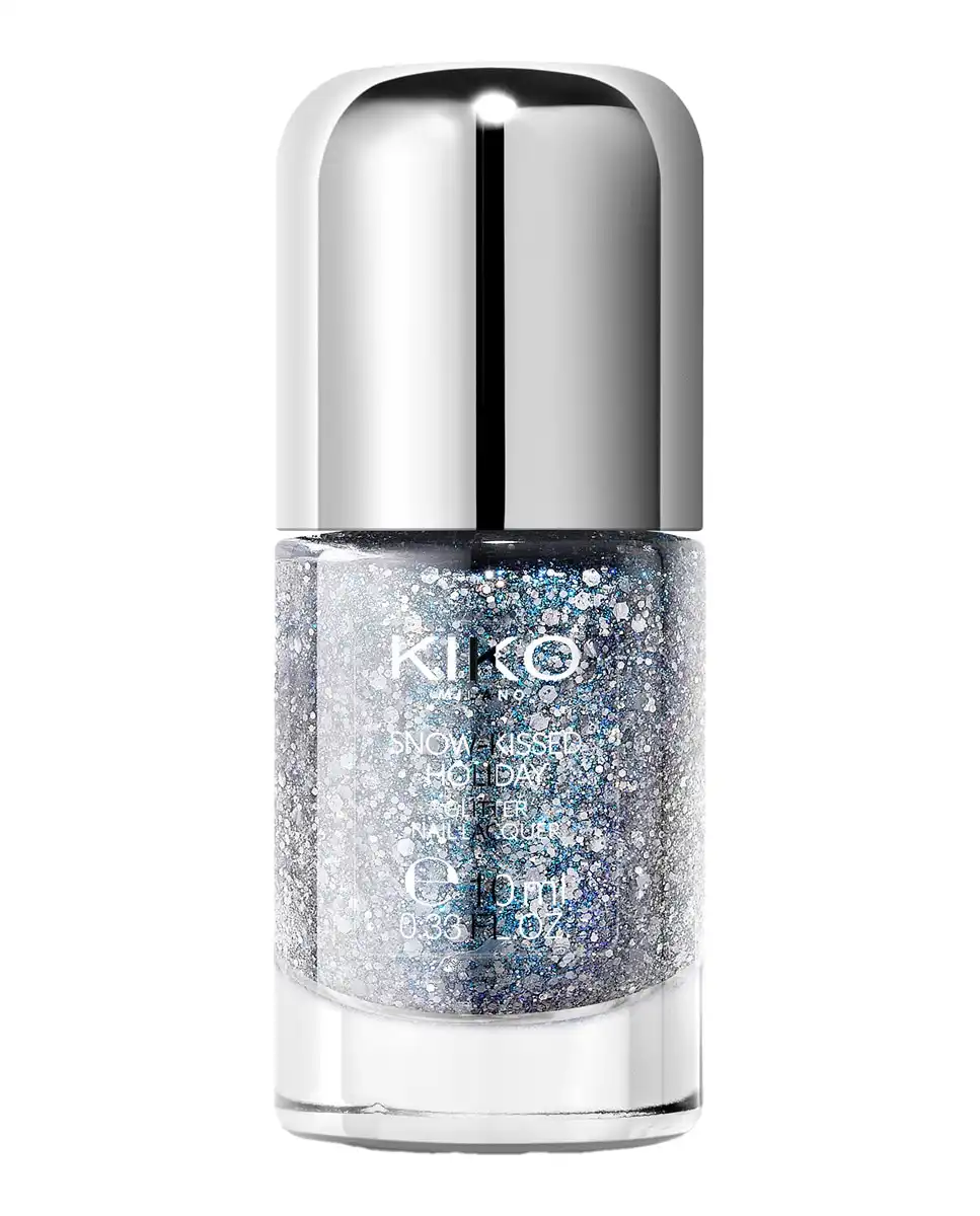 Esmalte De Uñas Snow-Kissed Holiday Metallic & Glitter Nail Lacquer Kiko Milano 03 Silver Stardust - Kiko Milano - Comparador de precios