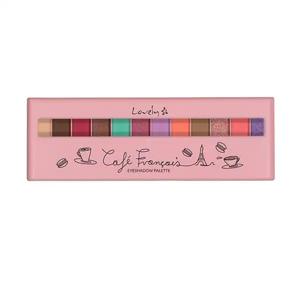 Eyeshadow Palette Café français - lovely - Comparador de precios