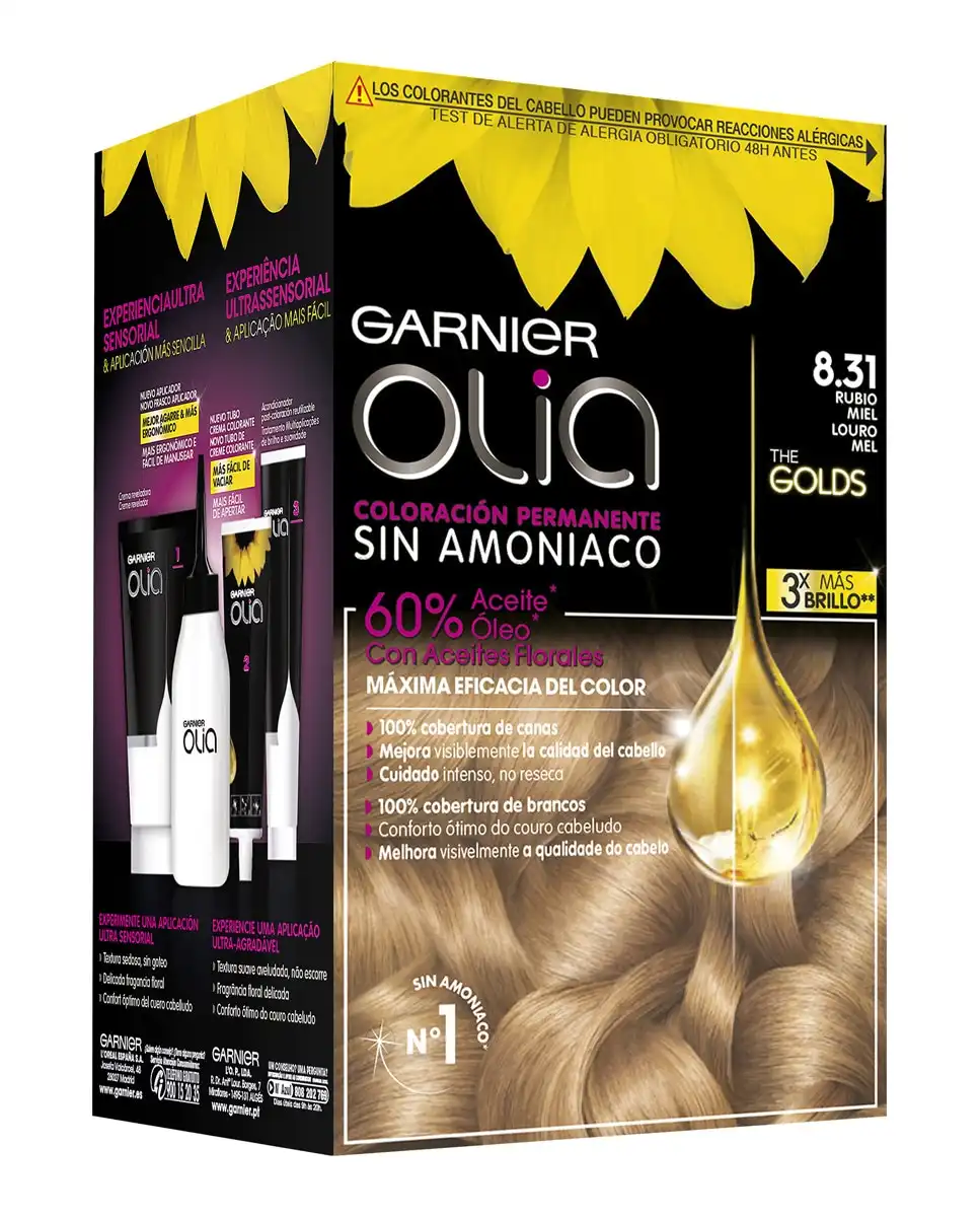 Garnier - Coloración Permanente Sin Amoniaco Olia - Garnier - Comparador de precios