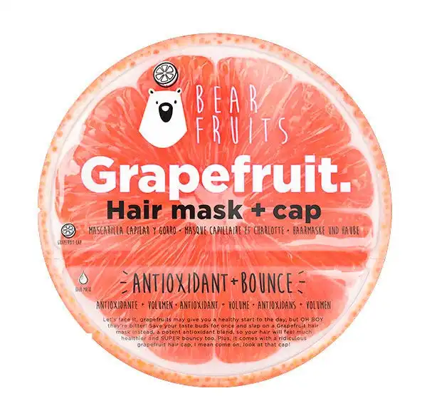 Grapefruit Hair Mask + Cap - BEAR FRUITS - Comparador de precios