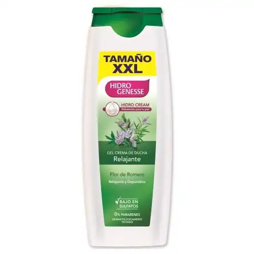 Hidro Genesse Relajante Romero 800 ml Gel de Baño - Hidro Genesse - Comparador de precios