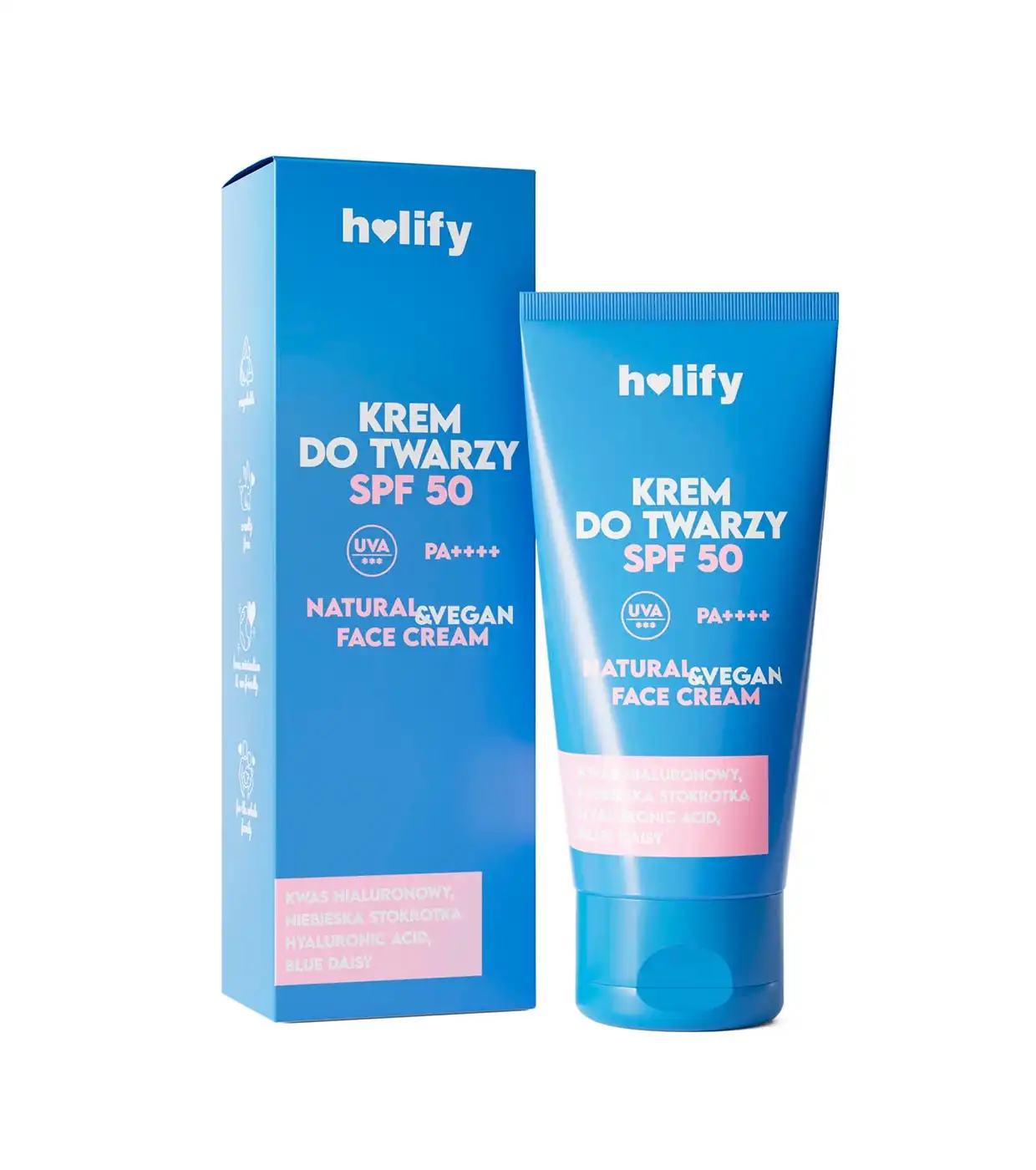 Holify - Protector solar facial hidratante SPF50 PA++++ - Holify - Comparador de precios