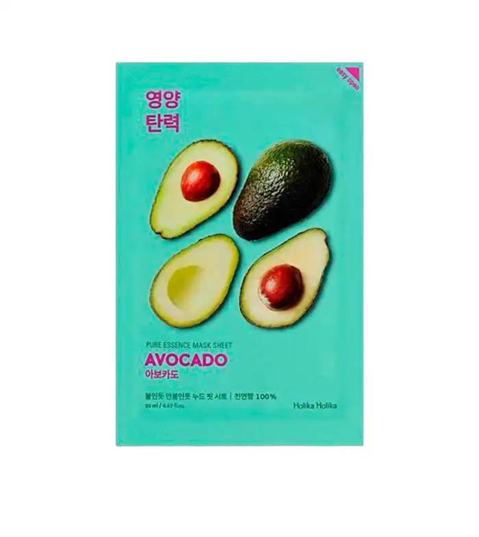 Holika Holika - Pure Essence Mask Sheet - Aguacate - Hidratante - Holika Holika - Comparador de precios