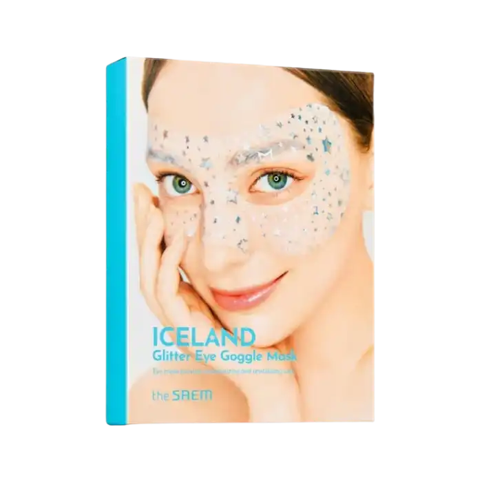 Mascarilla Facial Iceland Glitter Eye Goggle Mask 10 ml - The Saem - Comparador de precios