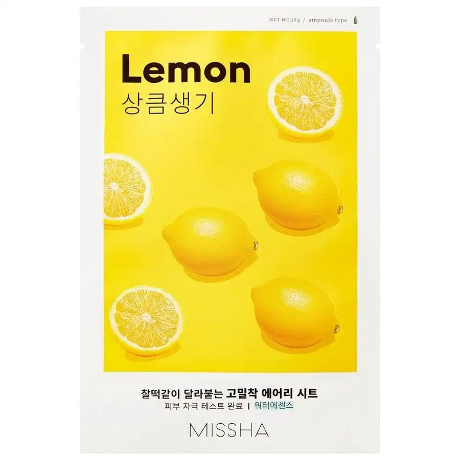Missha - Airy Fit Lemon Mascarillas hidratantes 19 g unisex - Missha - Comparador de precios