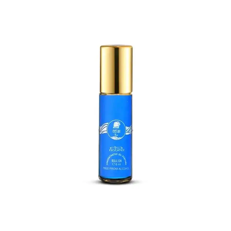 nabeel - Ocean Blue Roll On Oil Perfumes unisex 6 ml unisex - nabeel - Comparador de precios