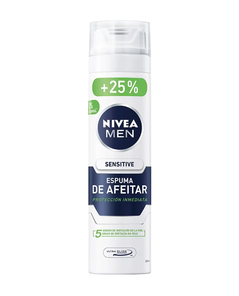 NIVEA - Espuma De Afeitar Protección Inmediata Sensitive Men - Nivea - Comparador de precios